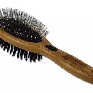 BAMBOO GROOM 2I1 DOBBELBØRSTE