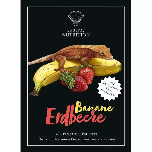 gecko nutrition banan jordbaer 50g