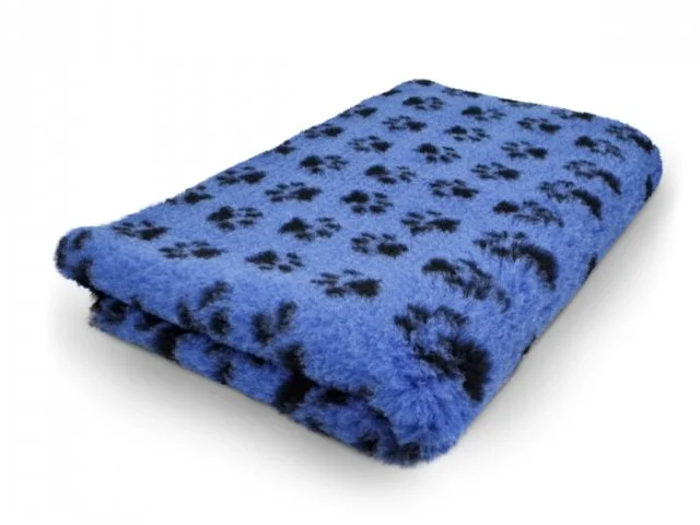 6206 vet bed cobalt blue with black paws.jpg