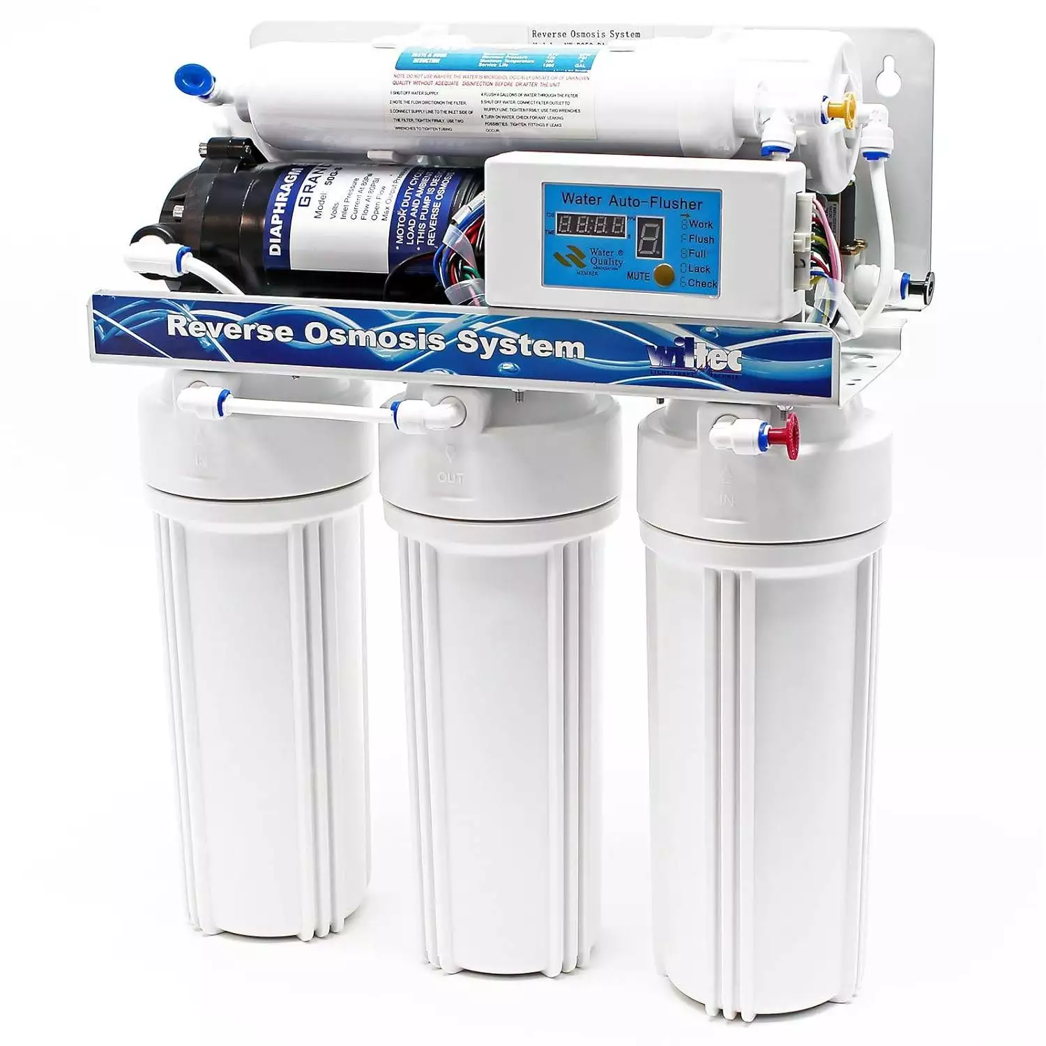 OMVENDT OSMOSE RO 190 L/DAG NW-RO50-D1 OSMOSE DEMINERALISERING - BILLEDE 7
