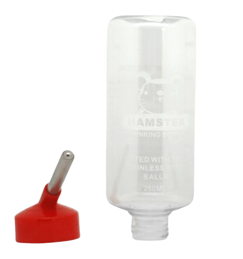 VAND FLASKE 250ml  Rød top