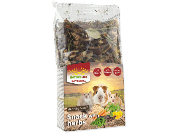 Nature land botanisk snack med urter